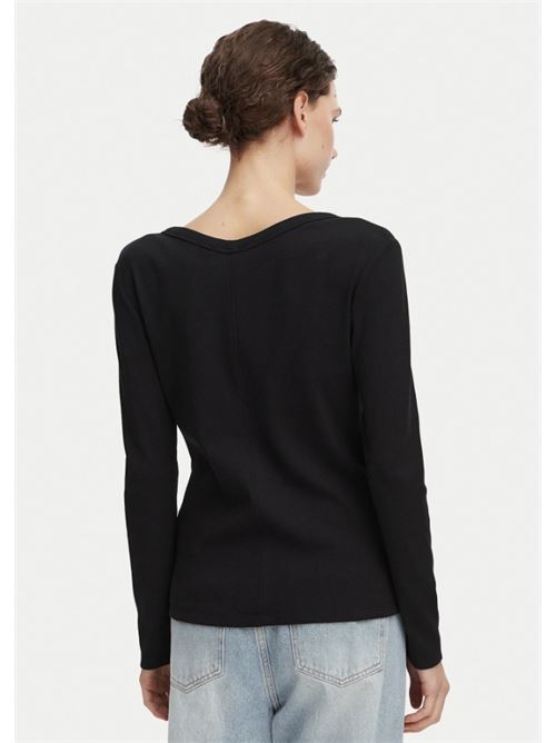ls woven label baby rib button CALVIN KLEIN JEANS | LV047G207GUB1
